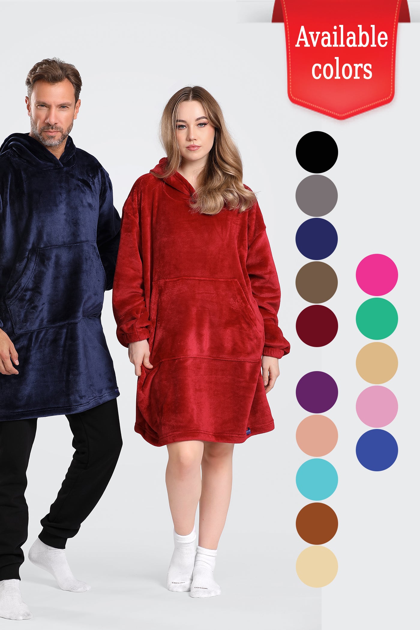 poncho unisex multi colors