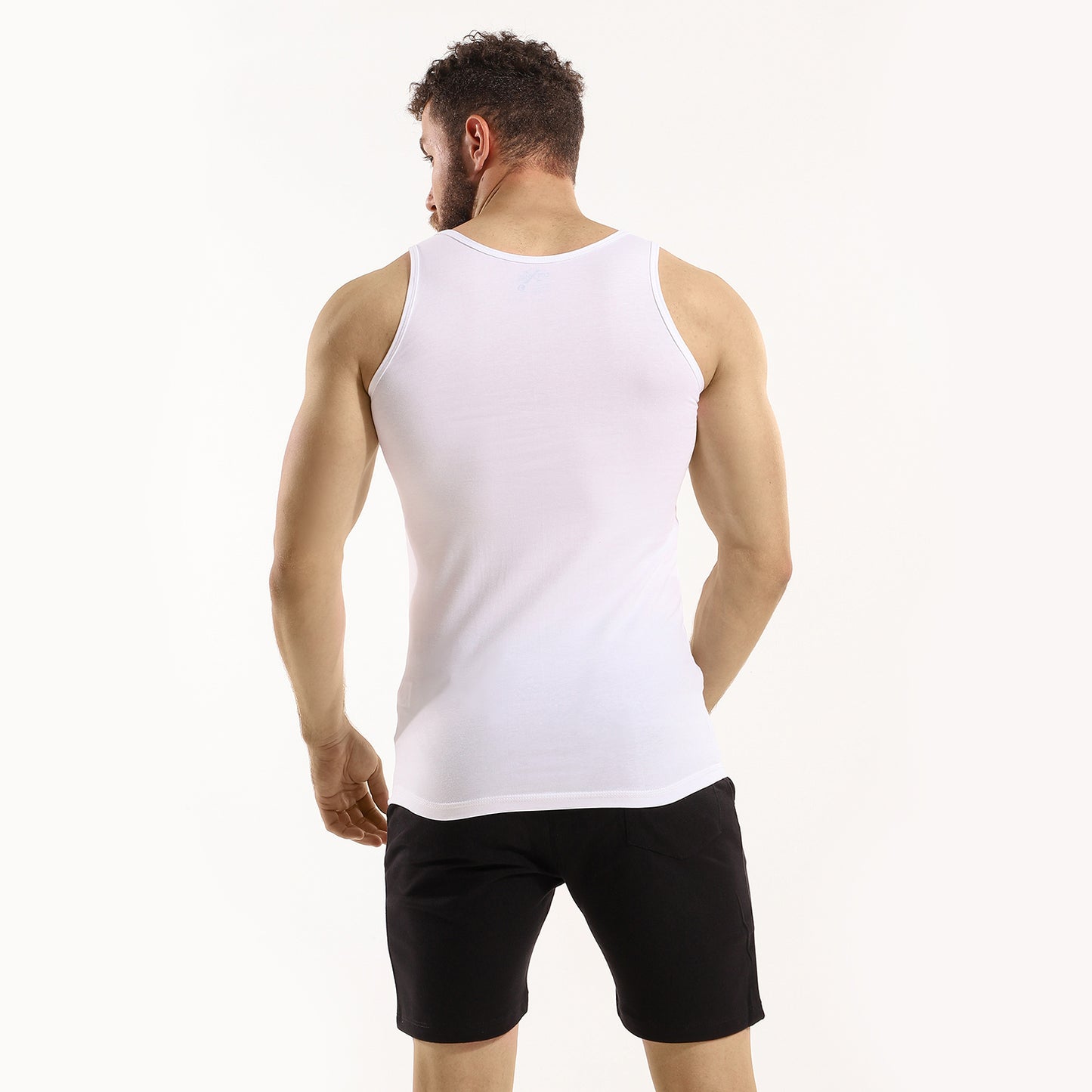 Men's tank top Stretch-white