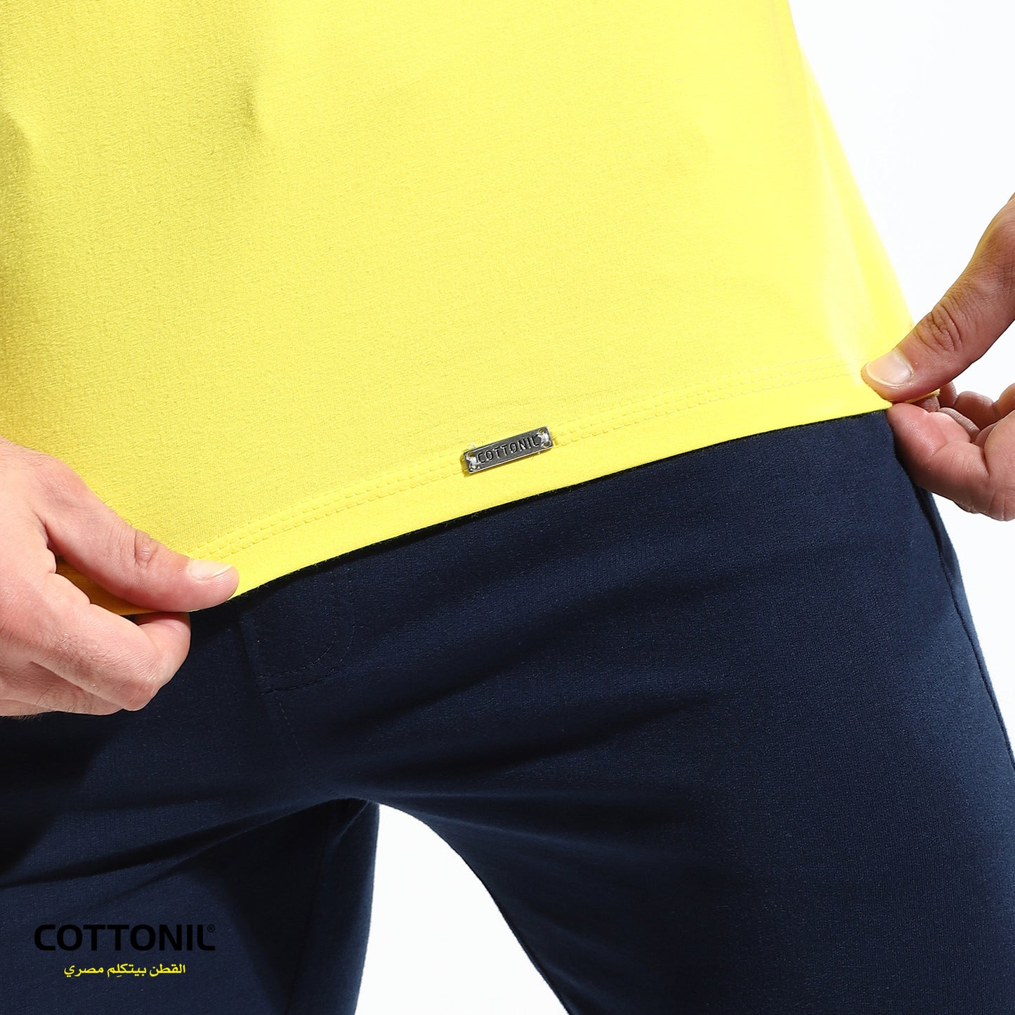 T-shirt (O) stretch - Yellow
