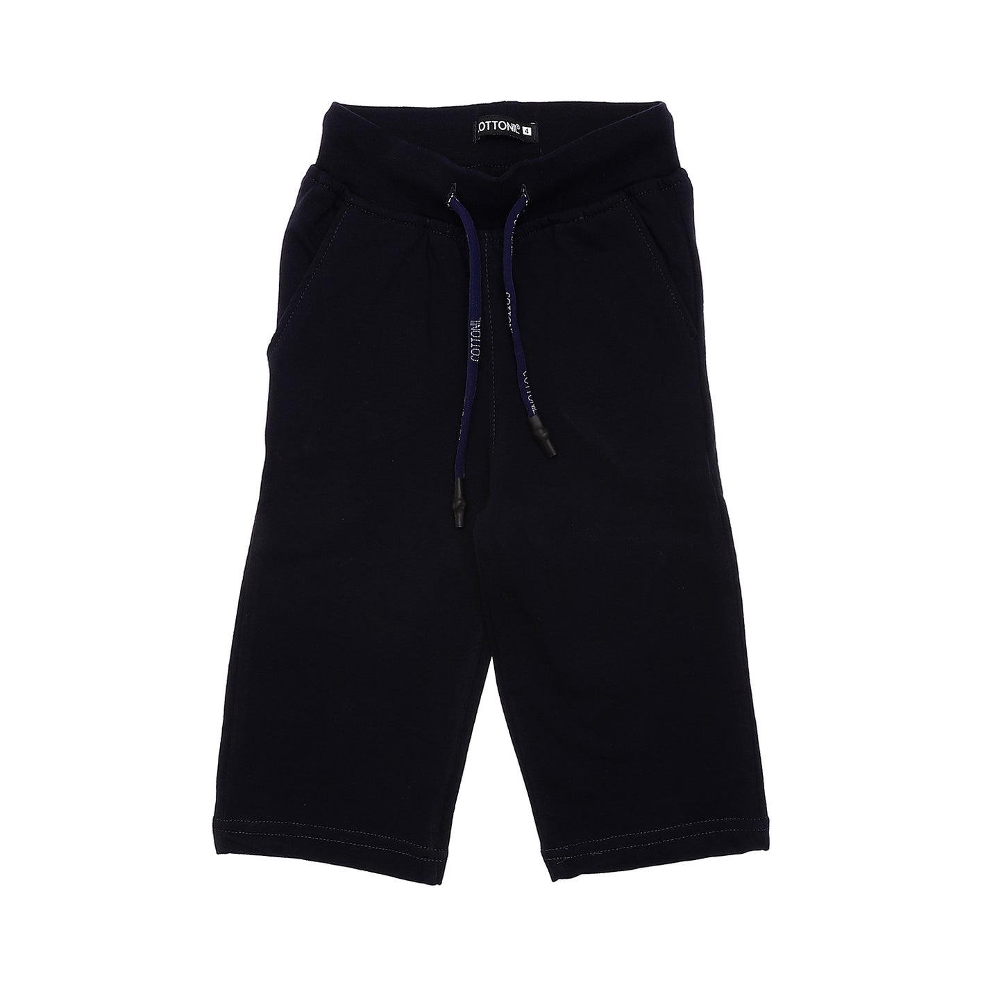 Gradienr Blue To Navy Blue Printed Slip On Boys Pajama