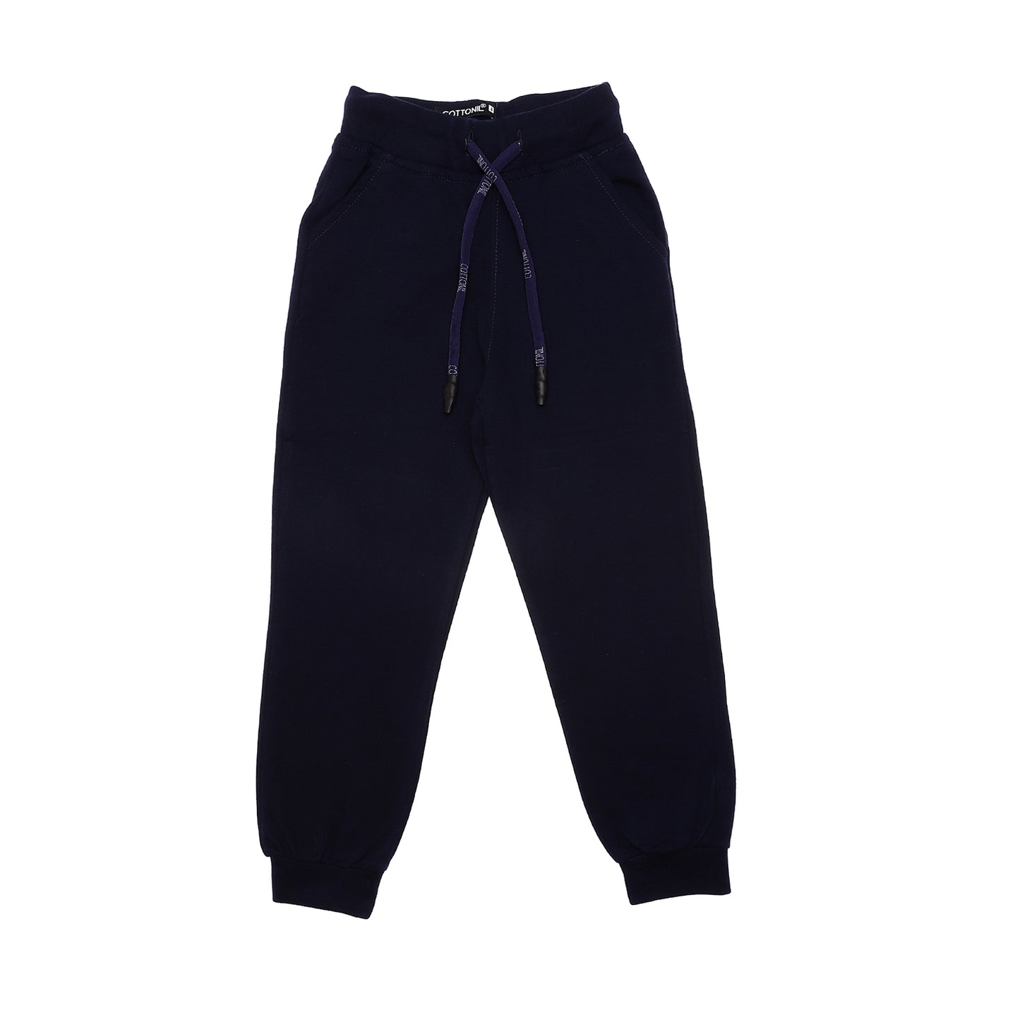 Slip On Gradient Yellow, Olive & Navy Blue Printed Boys Pajama