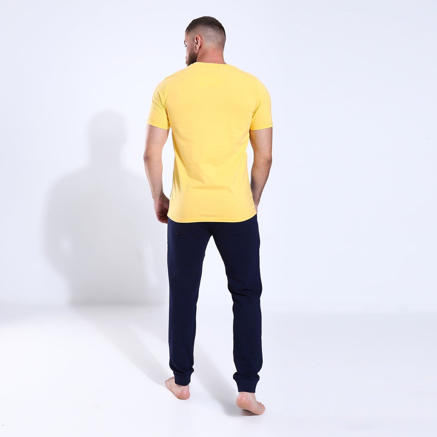 Men's Printed Round Neck Pajama206