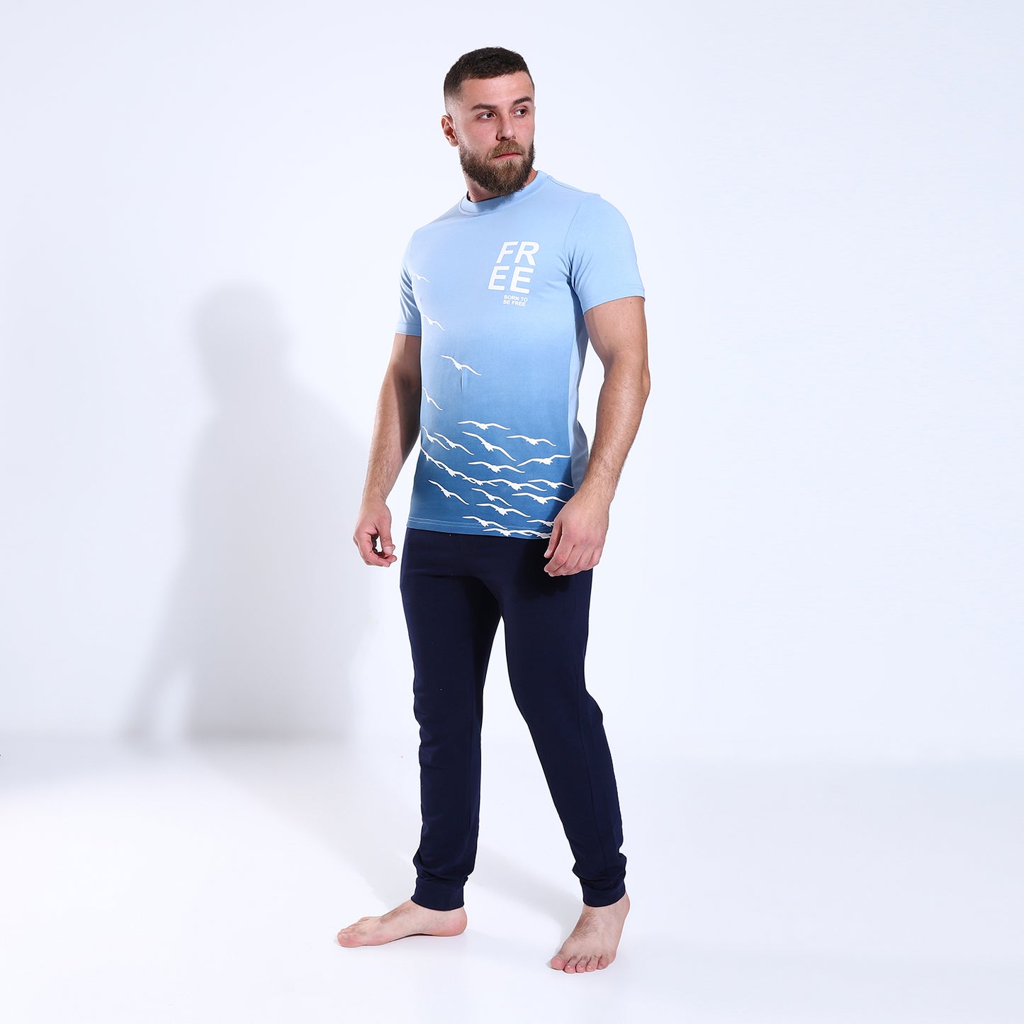Men's "FREE" Printed Pajama207