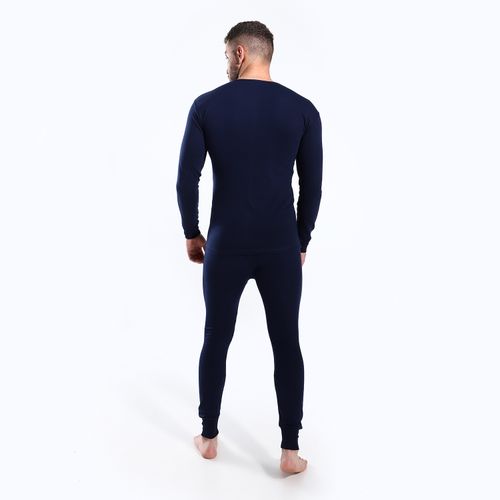 Men's Interlock Set ( internal lining)-Navy