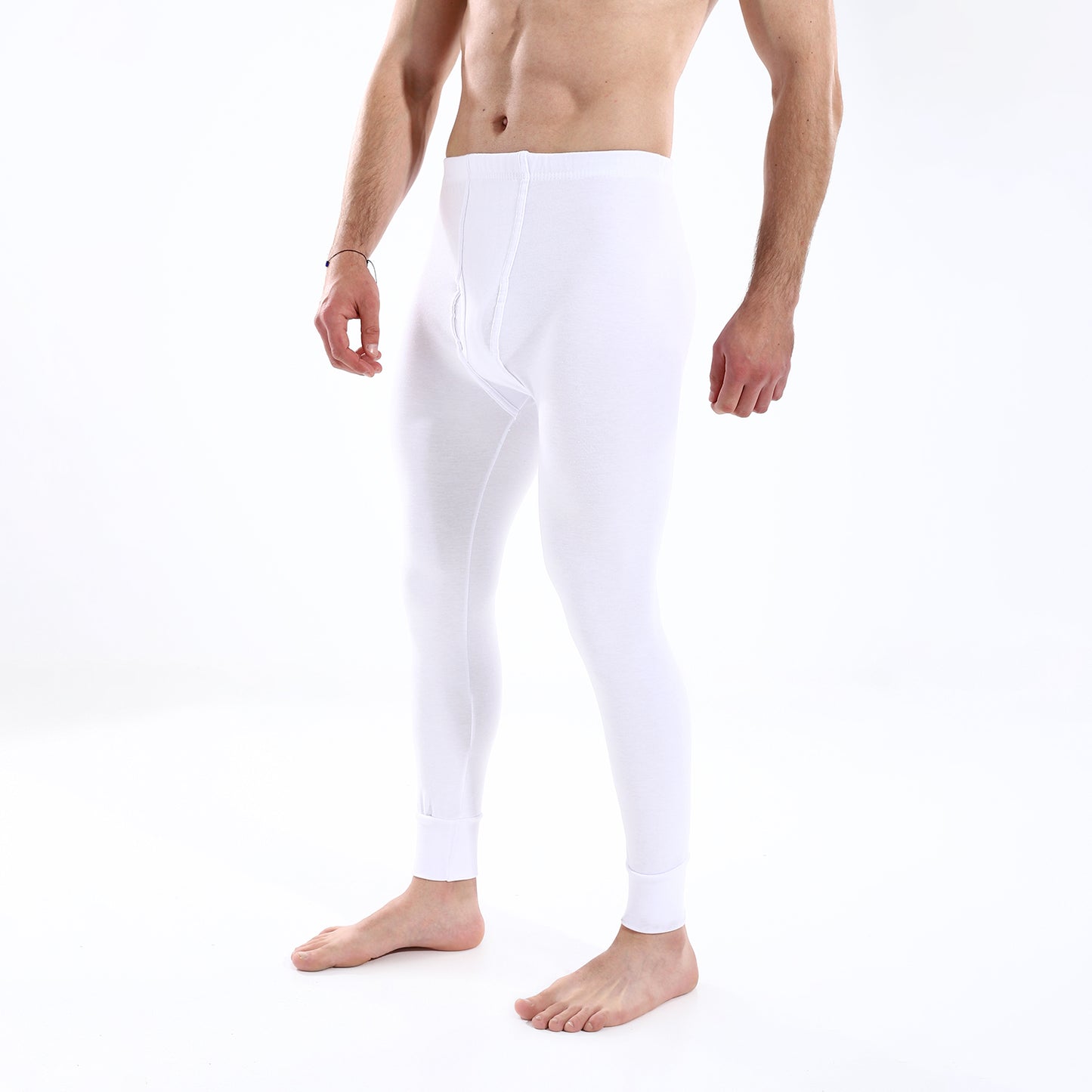 Men's combed Underpants-white