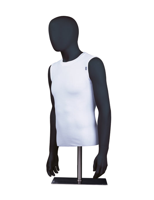 Men's CUT Derby (O) Neck - White