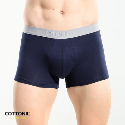 Men's Plain Boxer-Navy