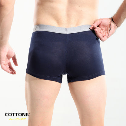 Men's Plain Boxer-Navy