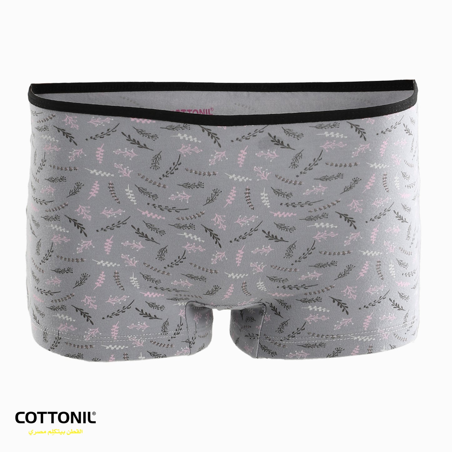 Pack Of 3 Cottonila Patterned Underwear Short - Multicolour