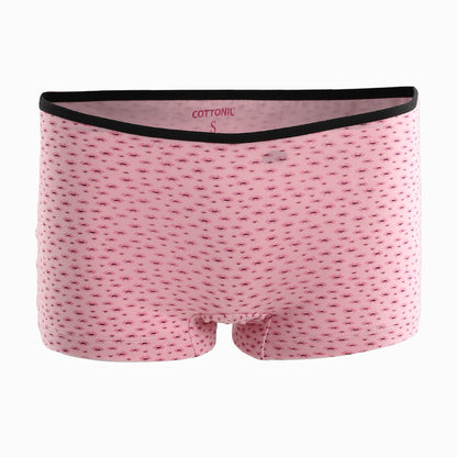 Pack Of 3 Cottonila Patterned Underwear Short - Multicolour