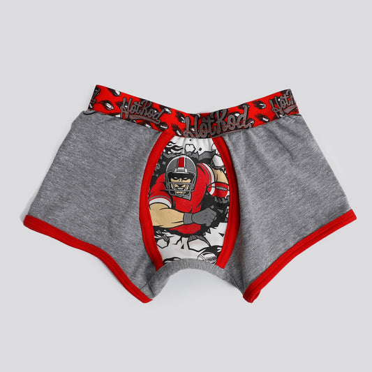 Boy's Boxer party-Grey