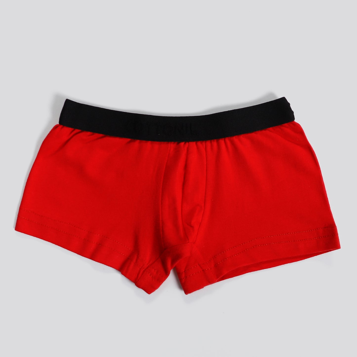 Boy's Plain Boxer-Red