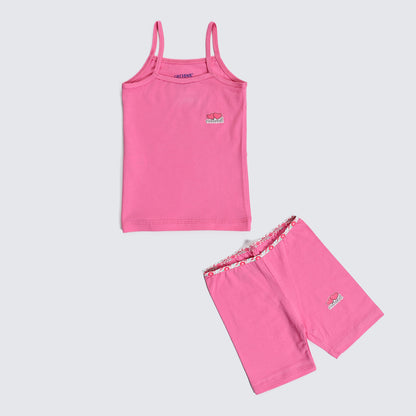 Pack Of 3 Colorful Floral Waist Girl's Set