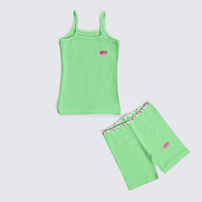 Pack Of 3 Colorful Floral Waist Girl's Set