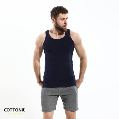 Men's tank top Stretch-Black