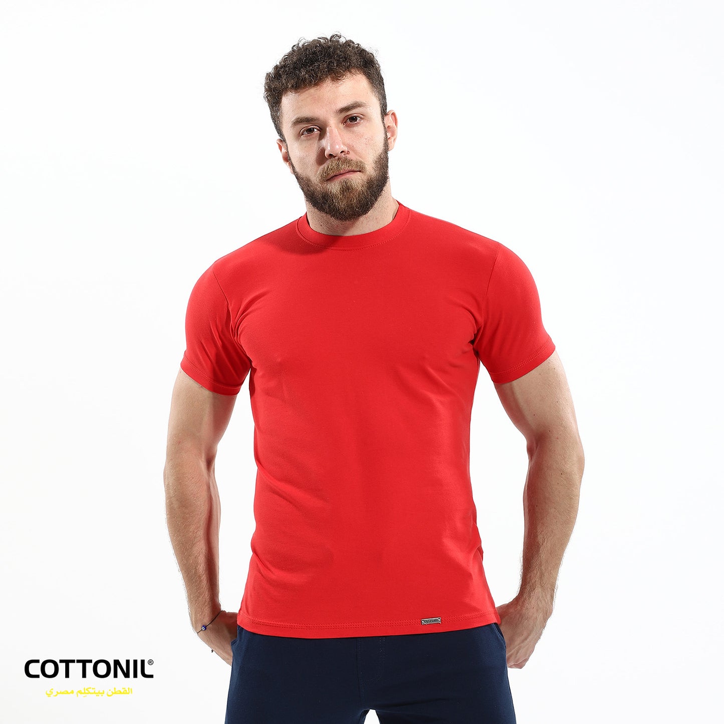 T-shirt (O) stretch - Red
