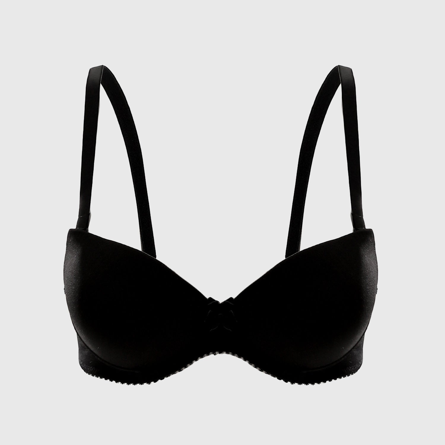 Buy Kokal Black Cotton Push-Up Bra,Size-34 Online In India At