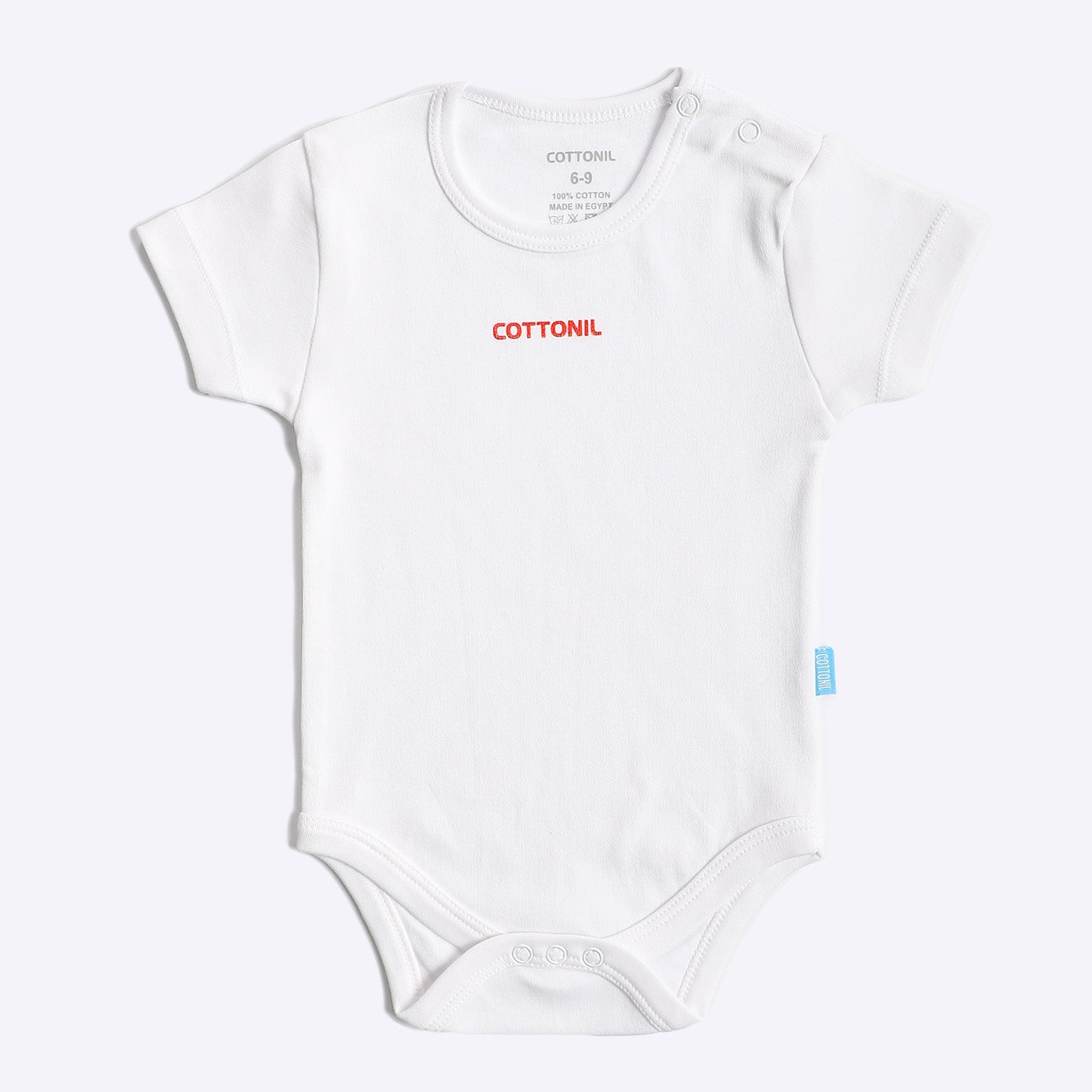 Baby Newborn cotton Jumpsuit half sleeve white