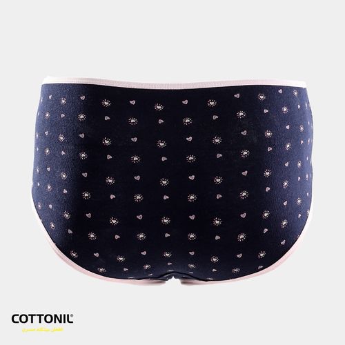 Pack of 3 Soft Cottonila Patterned Midi Panties - Multicolor