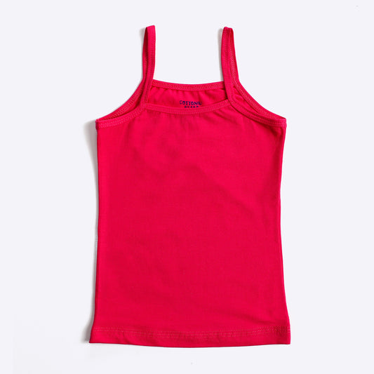 Cottovega Girls strapless top - Fuchsia