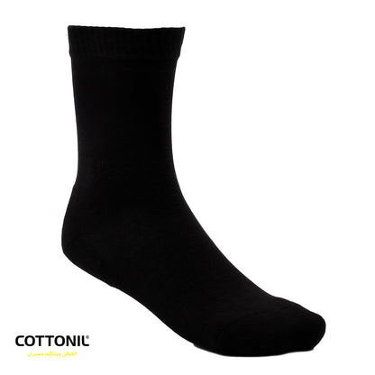 Men Plain Mid Calf Socks