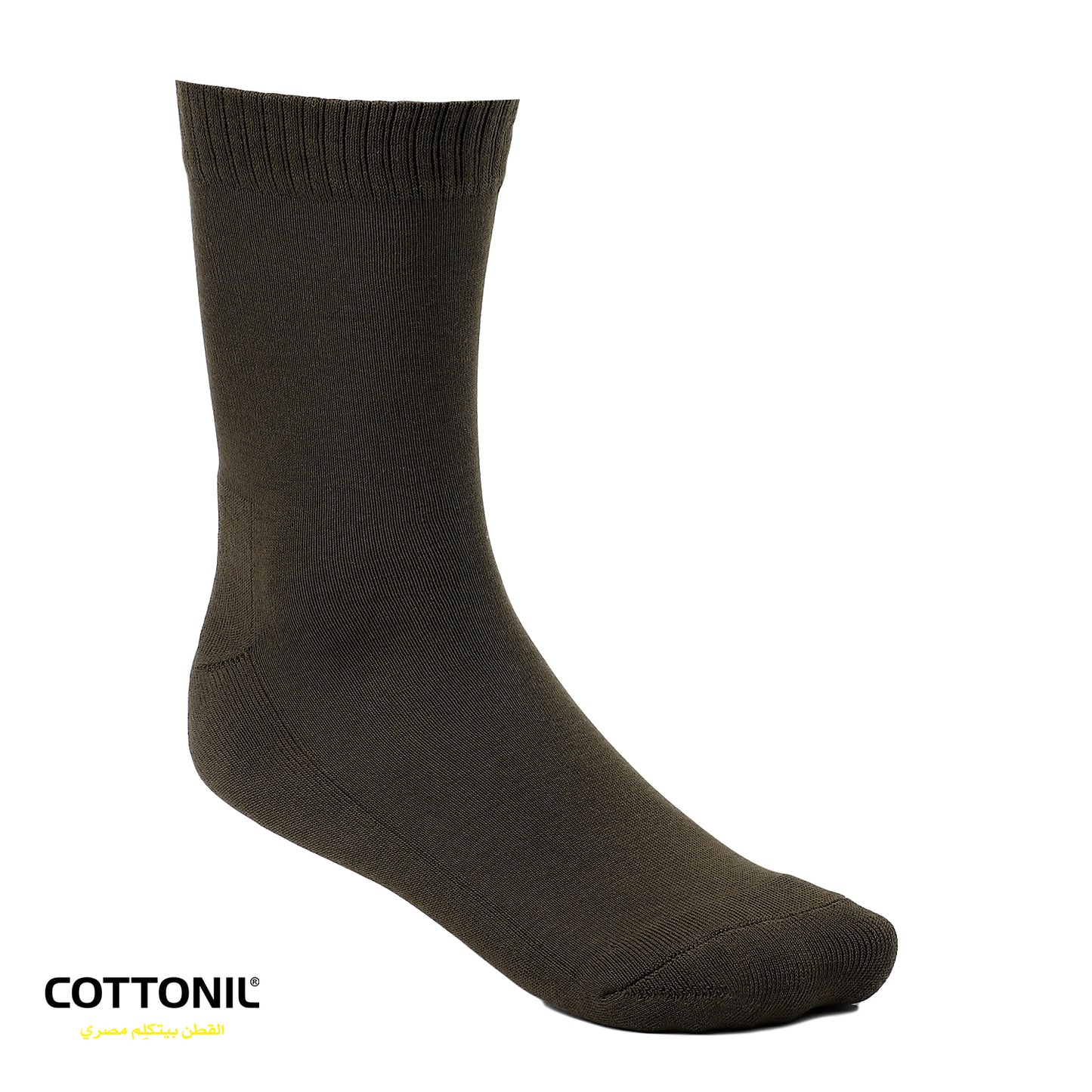 Men Plain Mid Calf Socks