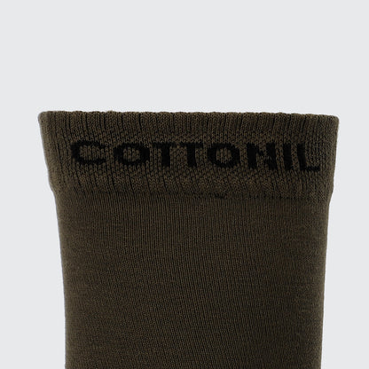 Men Plain Mid Calf Socks