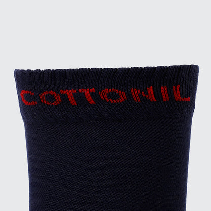 Men Plain Mid Calf Socks