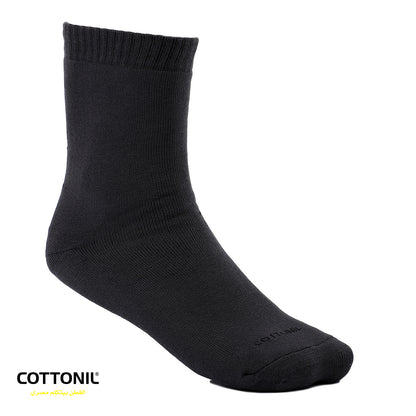 Men Thermal Mid Calf Cotton Socks - ریاضة رجالى فوطة كاملة