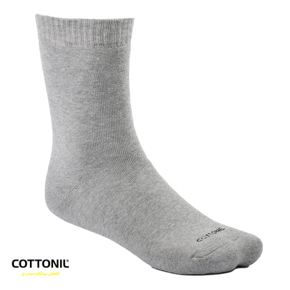 Essential Thermal Mid Calf Men Socks - Bundle Of 6 -ریاضة رجالى فوطة كاملة